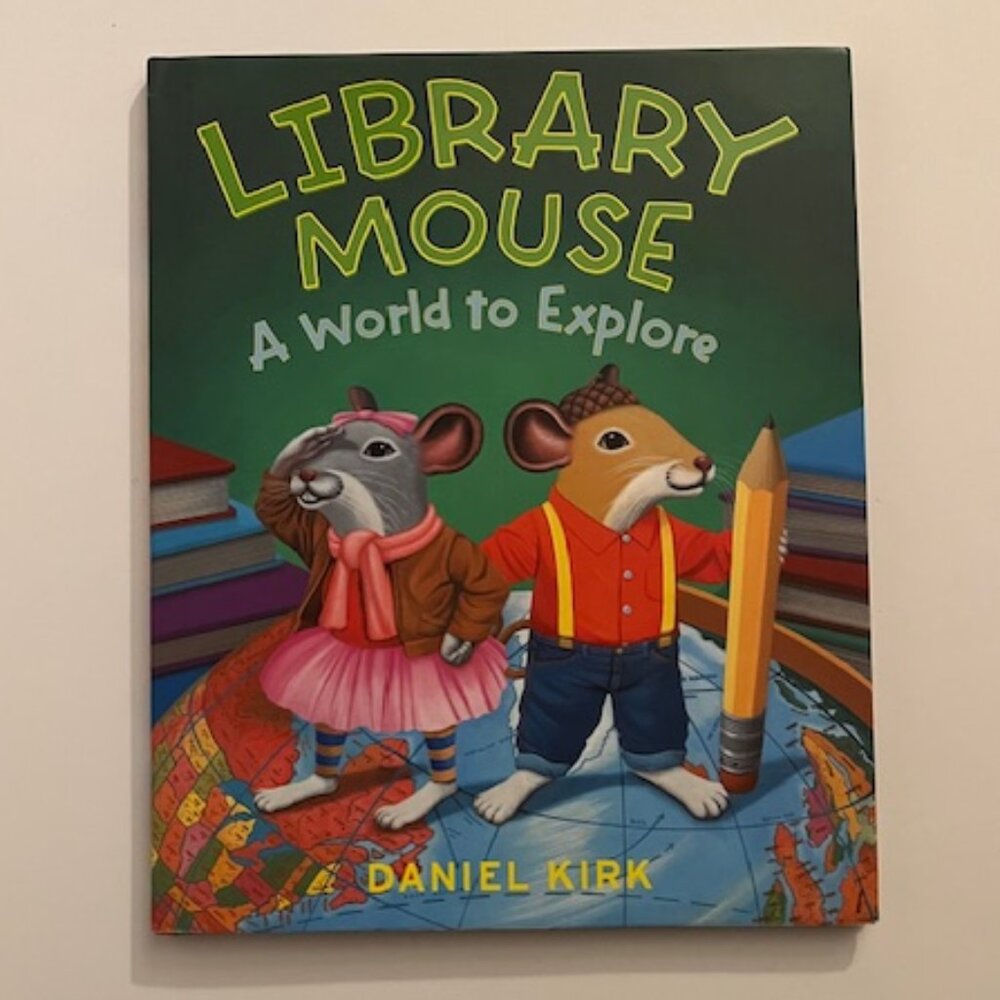 Library Mouse by Daniel Kirk HC DJ *Brand New